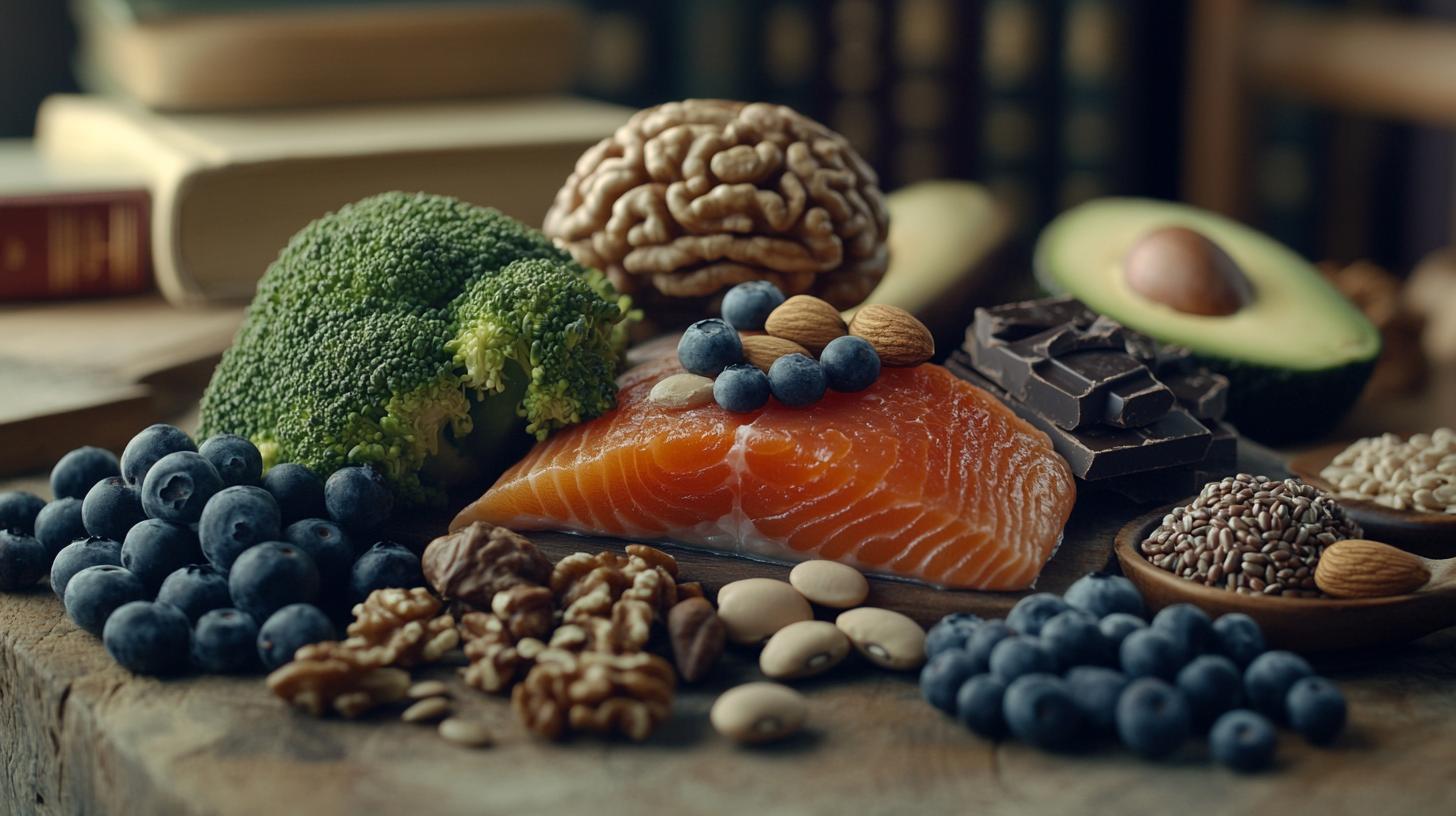 A variety of brain-boosting foods
